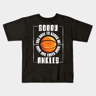 Ankle Breaker Shirt Funny Love Basketball Boys Girls Kids T-Shirt